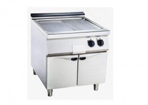 China Gas / Electric Griddle Flat Or Grooved Available Western Kitchen Equipment CE Approve on sale