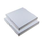 Custom White Corrugated Paper Flat Shipping Packaging Box Fold Mailer Paper