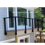 Horizontal Stainless Cable Balustrade Handrail For Balcony Stair Hand Railings