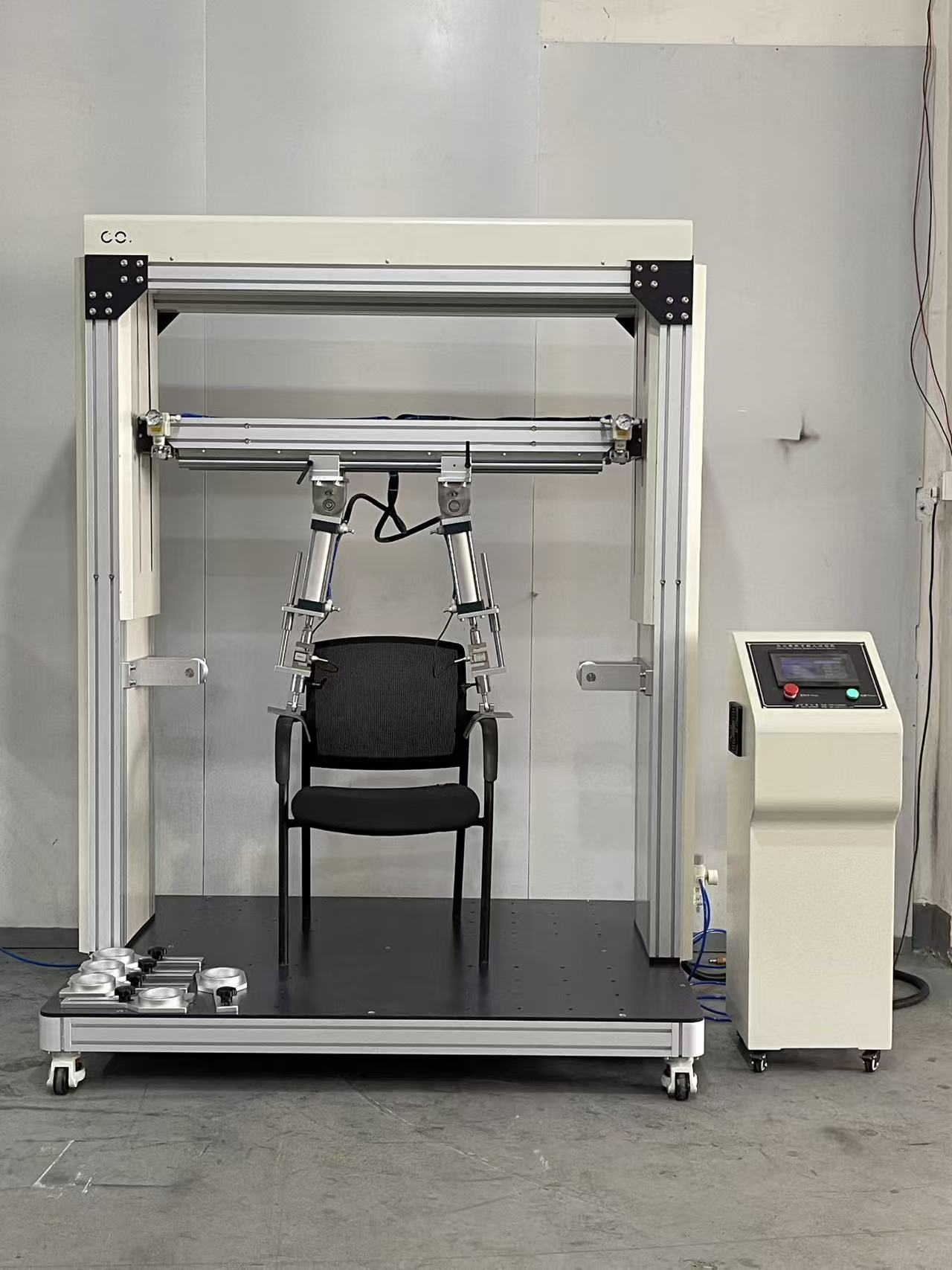 Armrest Performance Tester Armrest Compression Resistance Life Testing Machine Furniture Armrest Compressive Fatigue Tester