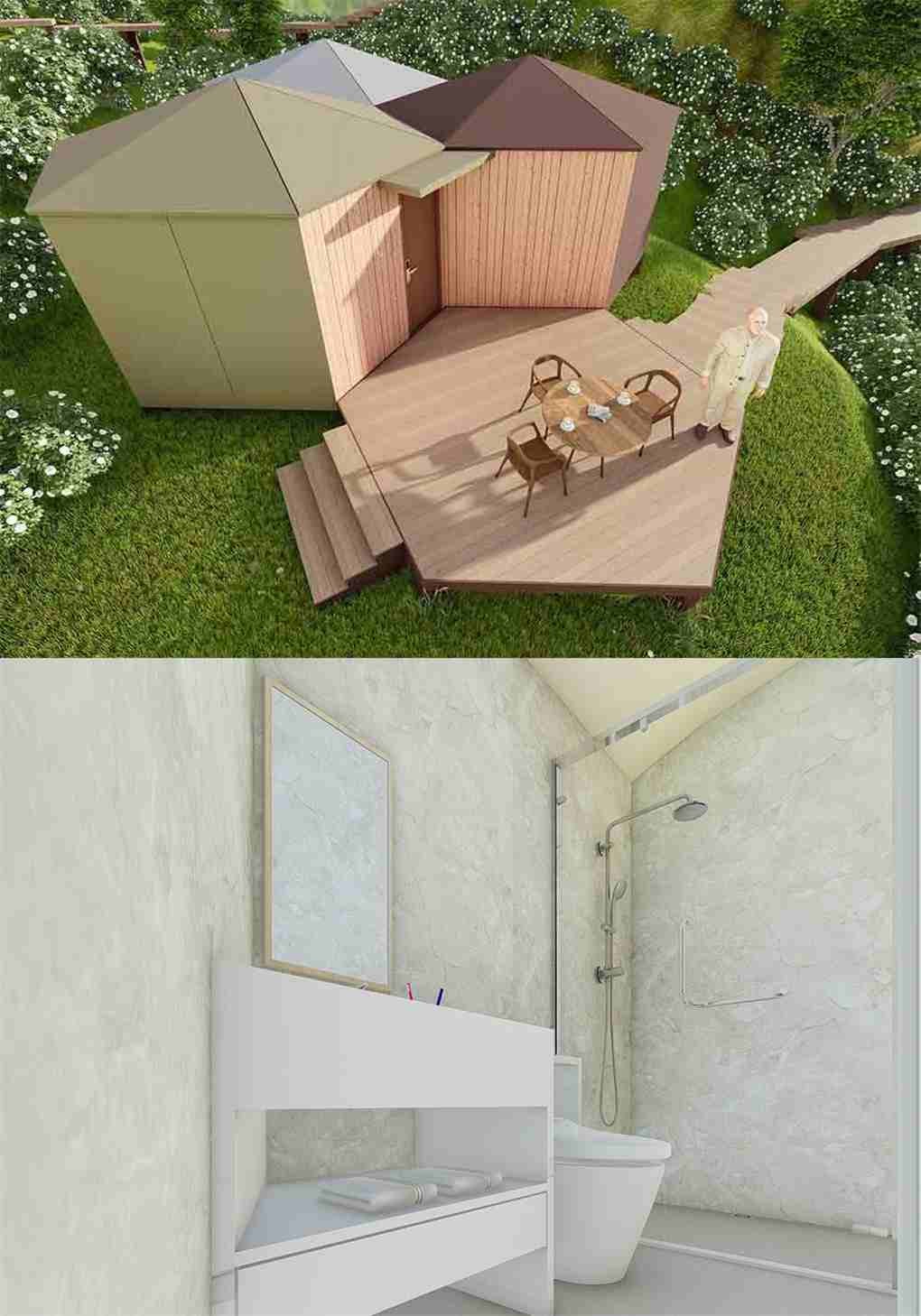 Magnificent Modern Prefab Houses Unit Small Modern Prefab Homes CE Certification