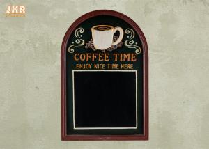 Wholesale Decorative Wooden Framed Wall Hanging Chalkboards Coffee Time Wall Sign from china suppliers