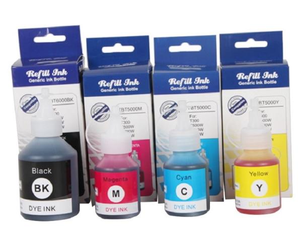 Universal 100ml Color Refill Ink , Brother Recharge Ink Cartridges DCP - T300