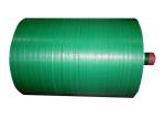 Green Color PP Tubular Woven Fabric , PP Woven Sack Fabric Waterproof