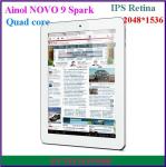 Aniol NOVO 9 Spark tablet pc Quad core Retina ISP screen 2048*1536 2GB 16GB
