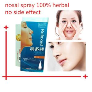 Wholesale nasal spray nasal congestion relief cure rhinitis nasosinusitis allergic rhinitis remedy nosel dry and itching 100% her from china suppliers