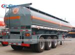 3 Axle 18000 24000L Dilute Sulfuric Acid Tank Semi Trailer