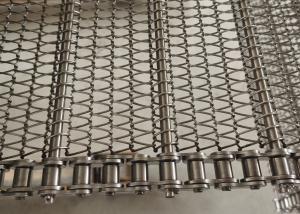 Wholesale 304 316 Stainless Steel Chain Link Spiral Wire Mesh Conveyor Belt Food Grade from china suppliers