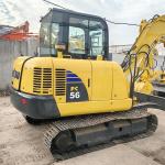 5300KG Operating Weight Japan Original Used Komatsu PC56 Crawler Excavator 34