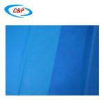 Blue Reinforced Surgical Sterile Medical Equipment Covers Drapes For Back Table