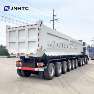 Wholesale SINOTRUK Three Four Axles Heavy Duty Semi Trailers 50T 40cbm Self Tipping Dump Truck from china suppliers