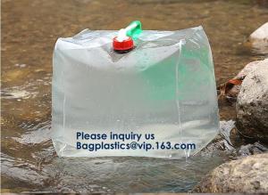 Wholesale Portable Tank Bag,Drinking Water Bag Water Bags Multicolor Green Portable Food Safety Grade PVC Foldable Water Bags with from china suppliers