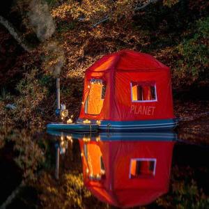 Wholesale Commercial Outdoor Camping Inflatable Floating Tent Inflatable Water Tent from china suppliers