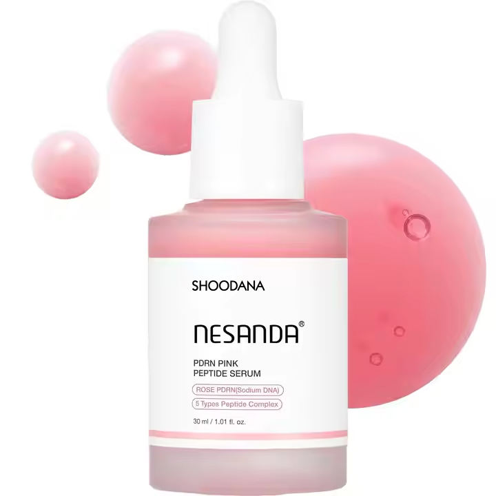 ODM / OEM Private Label PDRN Pink Peptide Serum Niacinamide Hydrate Moisturize Firming Uneven Skin Tone Facial Serums For Dark Spot Skin