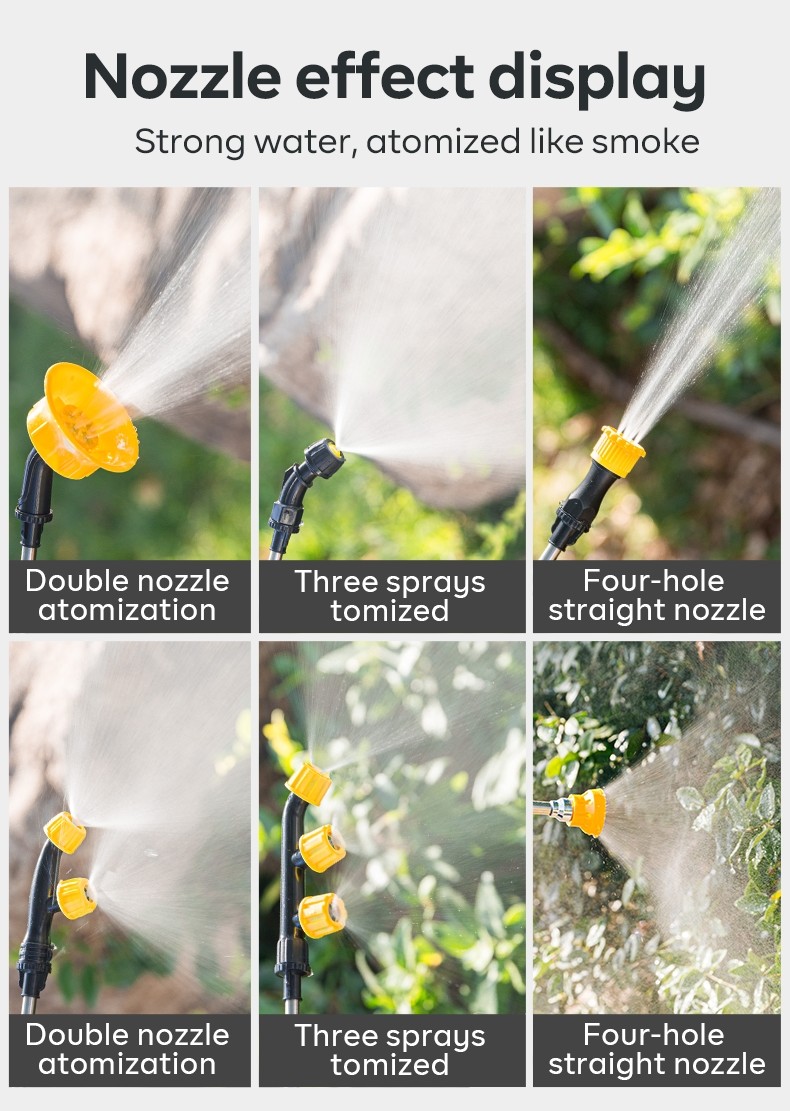 12L Agricultural Pump Sprayer PP Material Backpack Manual Sprayer