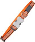 Adjustable Soft Nylon Dog Collar , Soft Webbing Reflective Pet Collars