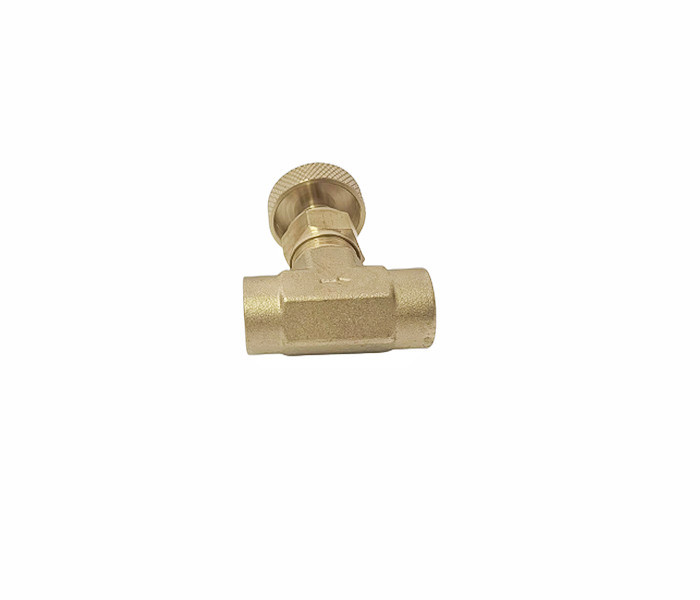 1/2" NPT Brass High Pressure Needle Valve Female And Female Forged