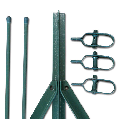 2-3/8" Chain Link Fence Attachments Hardware Aluminum Cast Iron