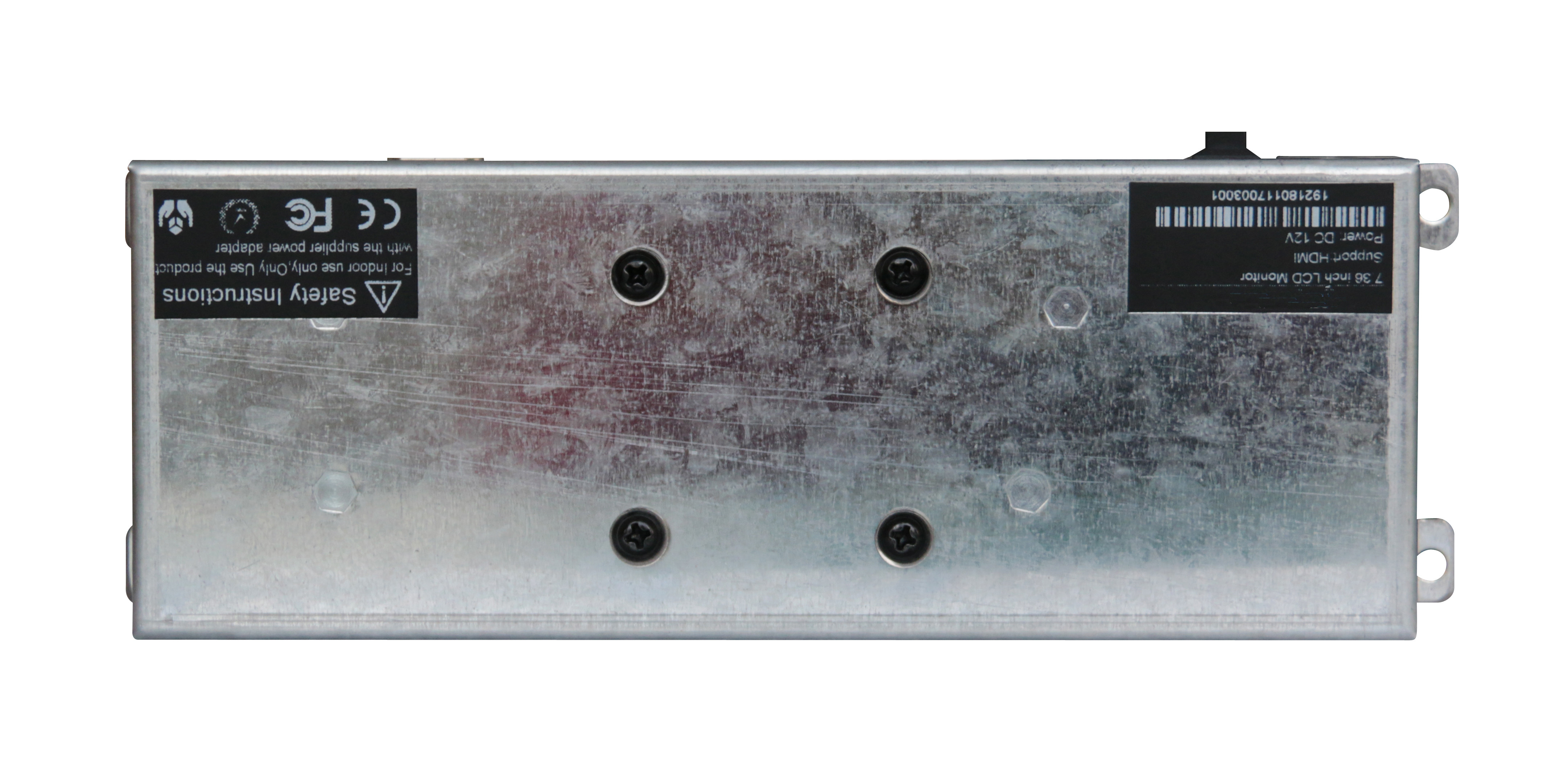 TFT LCD Monitor Stretched LCD Display 7.36" Ultra Wide Open Frame Steel Chassis Housing