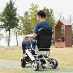 6km/H Lightweight Folding Electric Wheelchair For Disabled Or Elderly