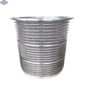 Wholesale 304 stainless steel strainer drum screen basket for paper production line from china suppliers