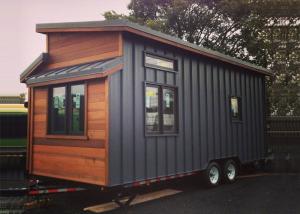 Wholesale Mobile Prefab Light Steel Tiny House With Wheels Kit Home In AU/EU/US Standard from china suppliers