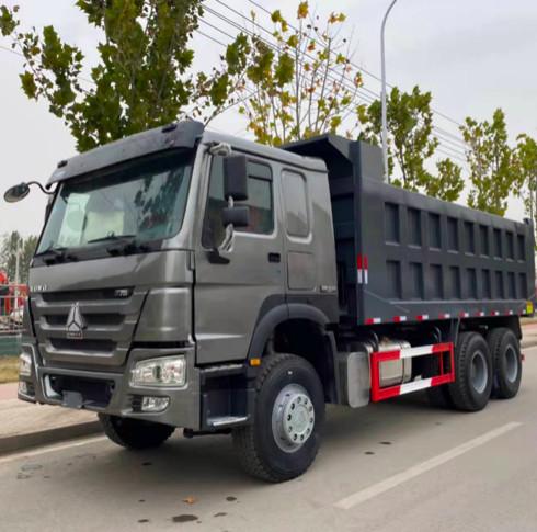 Howo 371 horsepower second-hand 5.8m environmental protection muck truck tipping