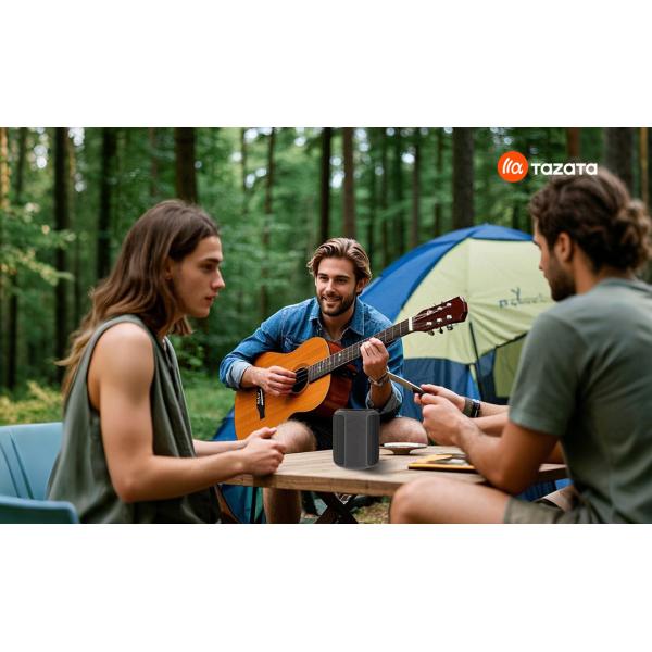 TAZATA PALM 100 IPX7 Waterproof Wireless Bluetooth Speaker With TWS Function And Premium Sound