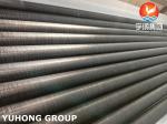 Extruded Fin Tube With Base Tube ASME SB163 NO4400 And Aluminum Fin