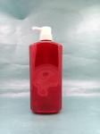Hot Stamping​ Big Shampoo Bottles , Pump Cosmetic Bottles PET Material
