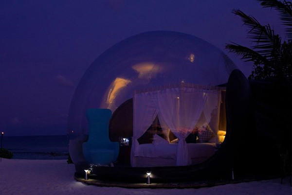 Inflatable Glamping Dome Bubble Tent Outdoor Transparent Hotels House For Hire