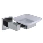 Bathroom accessions toilet brush holder ABS plastic brush 304 stainless steel