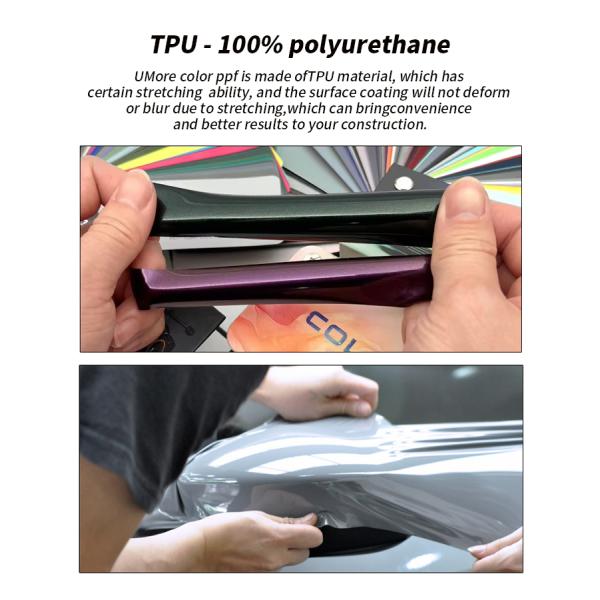 Paint Protection Film PPF Anti-Scratch Car Body Wrap Color Changing Car Films