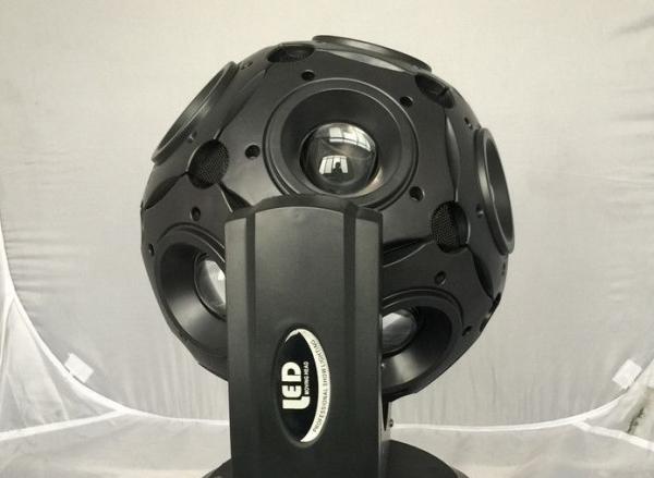 12X12W LED Rotation Football Shape Beam Moving Head Light for DJ Disco Event