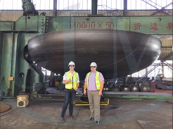 Forming Of Ellipsoidal 2:1 Cap , Ellipsoidal Dish Heads 2:1