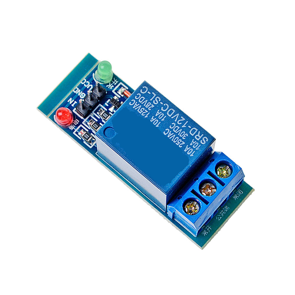 5V/12V/24V 1 Channel Power Relay Module Shield Low Level 24 Months Warranty