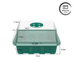 Stylish Garden Decor Indoor rigid Plastic Seed Trays Micro Green Nursery System