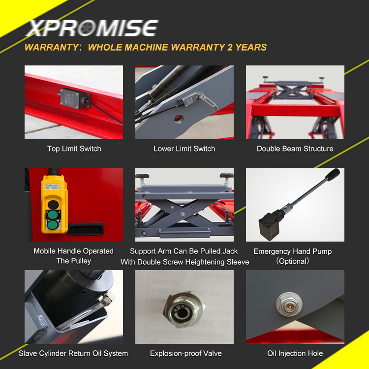High Quality Hydraulic Scissor Lift Scissor Lift for Car