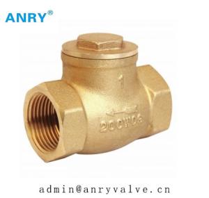 Wholesale Medium Pressure ISO228 200 WOG 4&quot; Brass Check Valve from china suppliers