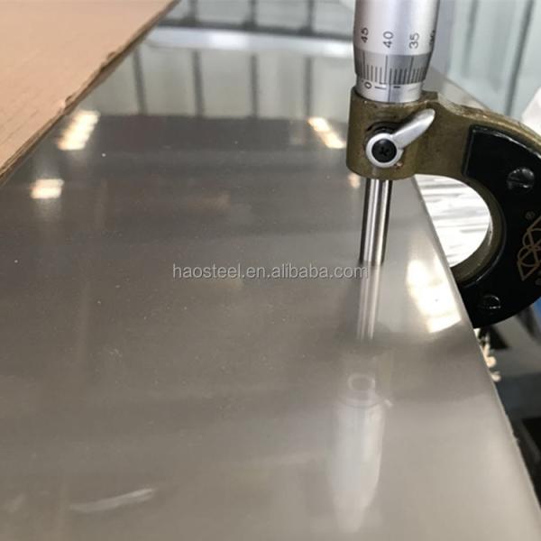 2205 2507 317L 347H 904L 3mm Thick Stainless Steel Plate Sheet 304L/316L/316ti Grade 2B Surface Finish Cut Weld Bend Processing