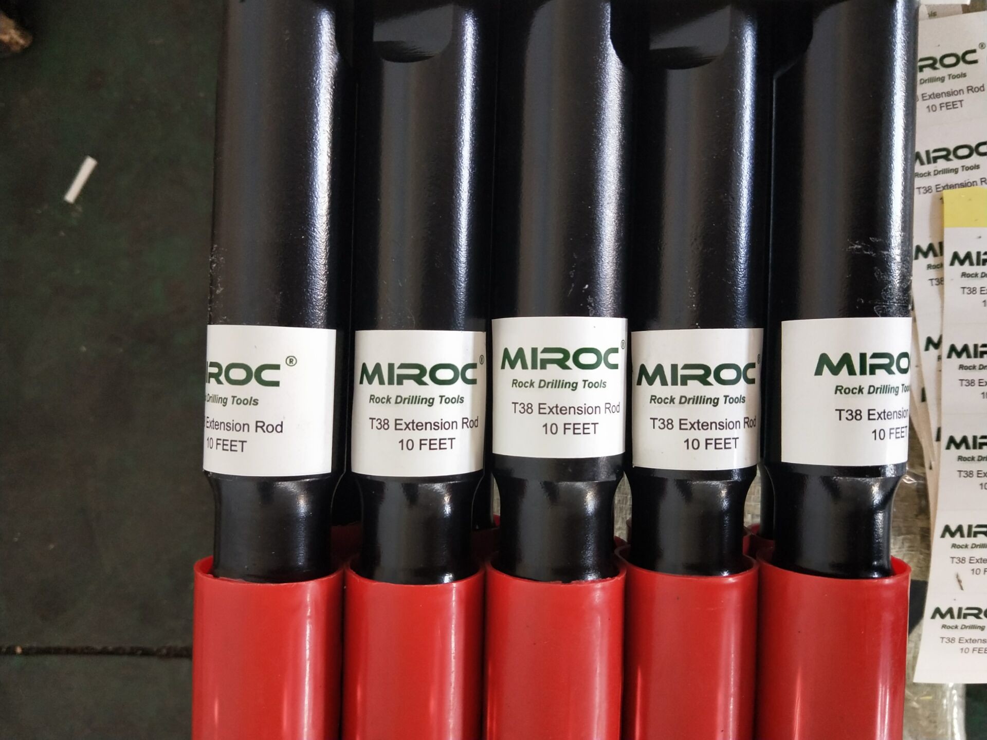 T38 Threaded Extension Drill Steel Rod and MF Rod Length 10ft​ With Heat Treatment like Atlas