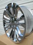 22" 1500 Ram 6 Lug Chrome Wheels Rims 5666 Factory Spec