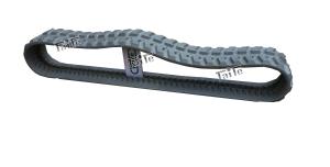 Wholesale Custom Grey Non Marking Rubber Tracks 300 X 52.5nm X 74 For Cat Jcb Nagano Durable from china suppliers