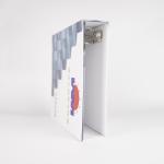 Wedding Photo Album Book Packaging Custom Logo 4D Ring Binders with Recycled
