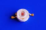 High Lumen Red High Power Led 3w 630nm 60lm , 3 Years Warranty