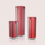 Square Shape Airless Pump Bottles For Professional Makeup Products GR213A