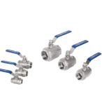 Hydraulic 1 Inch PTFE Seal Full Bore Forged Stainless Steel Water Ball Valve