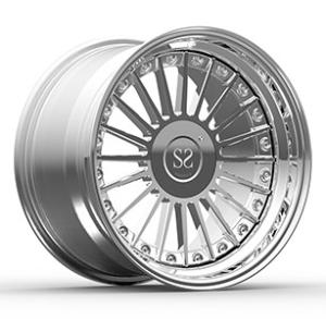 Wholesale 19 x 9 ET +45/19x10.5 ET+38 PCD 5x120/CB 72.6 3-PC Forged Rims For BMW Ｆ30 from china suppliers