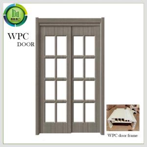 Wholesale Interior WPC Sliding Door Doors Fire Resistant Outward open Direction Kitchen Use from china suppliers