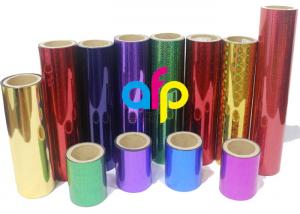 Wholesale 26 Mic Holographic Lamination Film , Packing Premium Cold Laminating Film from china suppliers